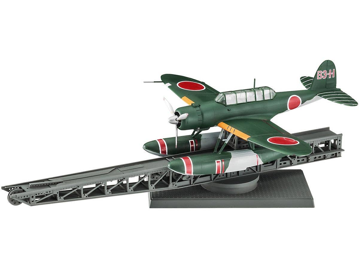 Hasegawa 1/72 Aichi E13A1 Type Zero (Jake) Model 11 'Battleship Kongo' w/Catapult Propeller Plane | 4967834024168