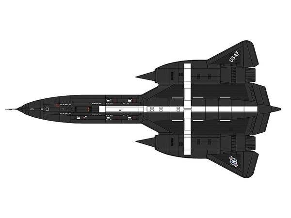 Hasegawa 1/72 SR-71 Blackbird (A Version) "Absolute World Speed Record" | 4967834024250