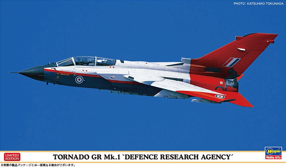 Hasegawa 1/72 TORNADO GR Mk.1 "DEFENCE RESEARCH AGENCY" | 4967834024564