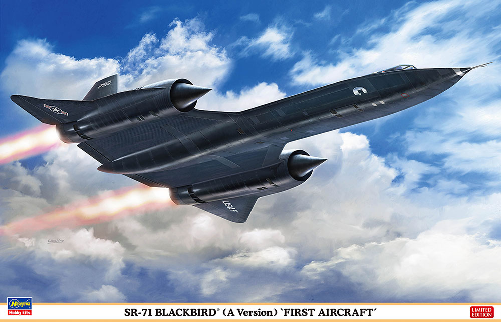 Hasegawa 1/72 SR-71 BLACKBIRD (A Version) "FIRST AIRCRAFT" | 4967834024649