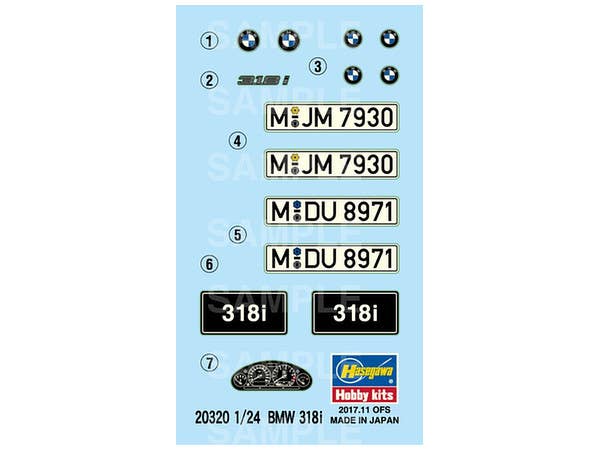 Hasegawa 1/24 BMW 318i | 4967834203204