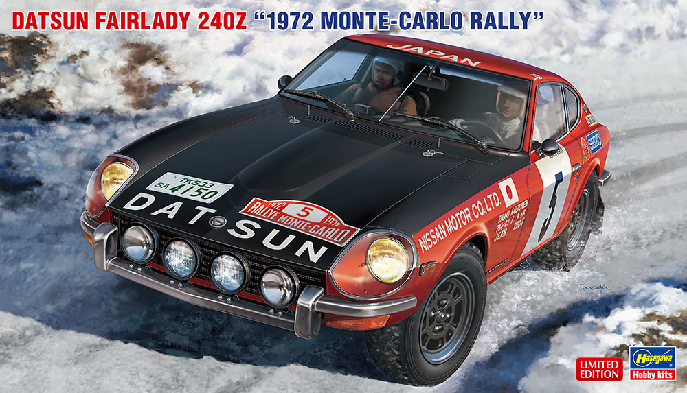 Hasegawa 1/24 DATSUN FAIRLADY 240Z '1972 MONTE-CARLO RALLY' | 4967834203747