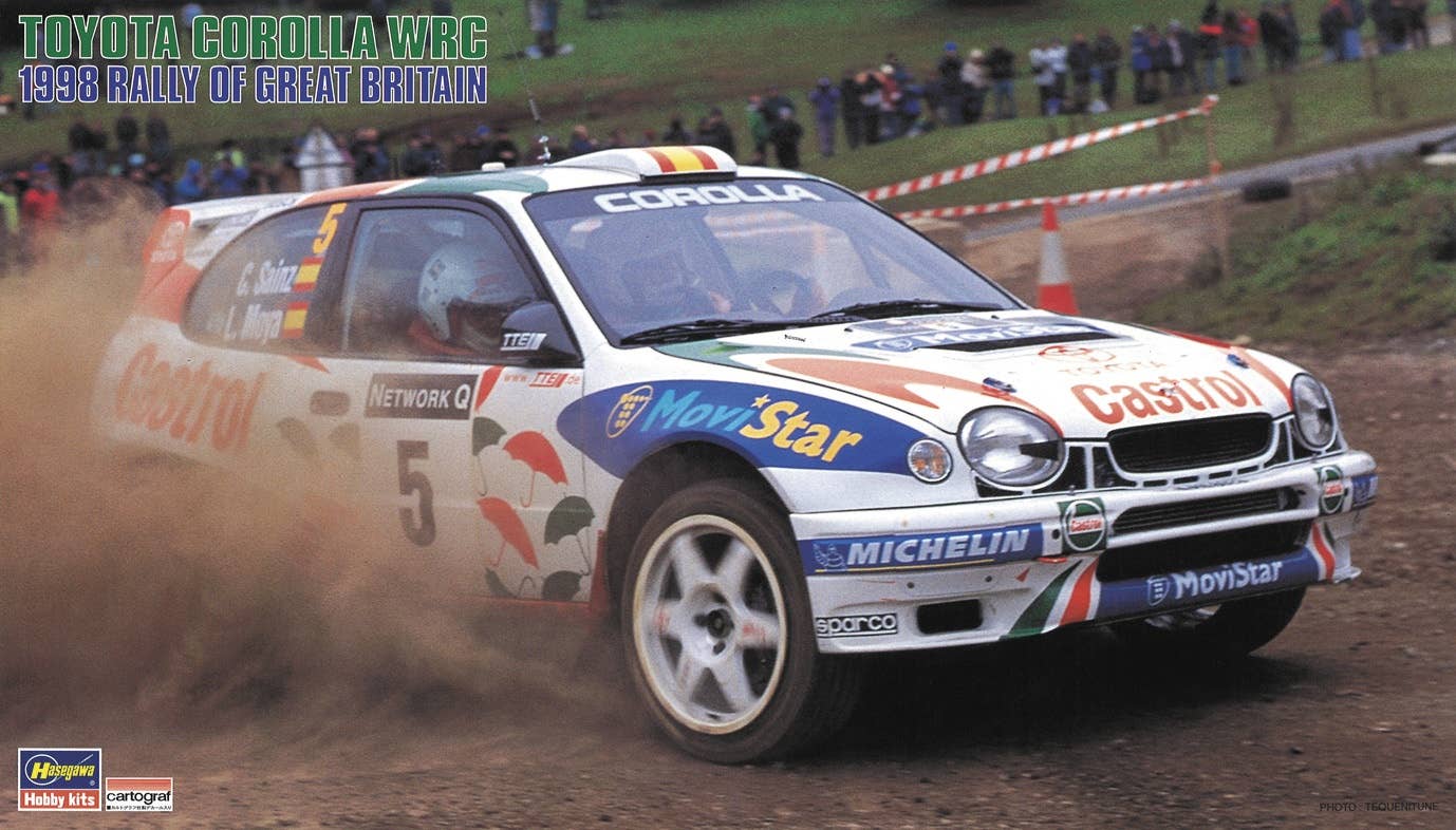Hasegawa 1/24 Toyota Corolla WRC 1998 | 4967834204386