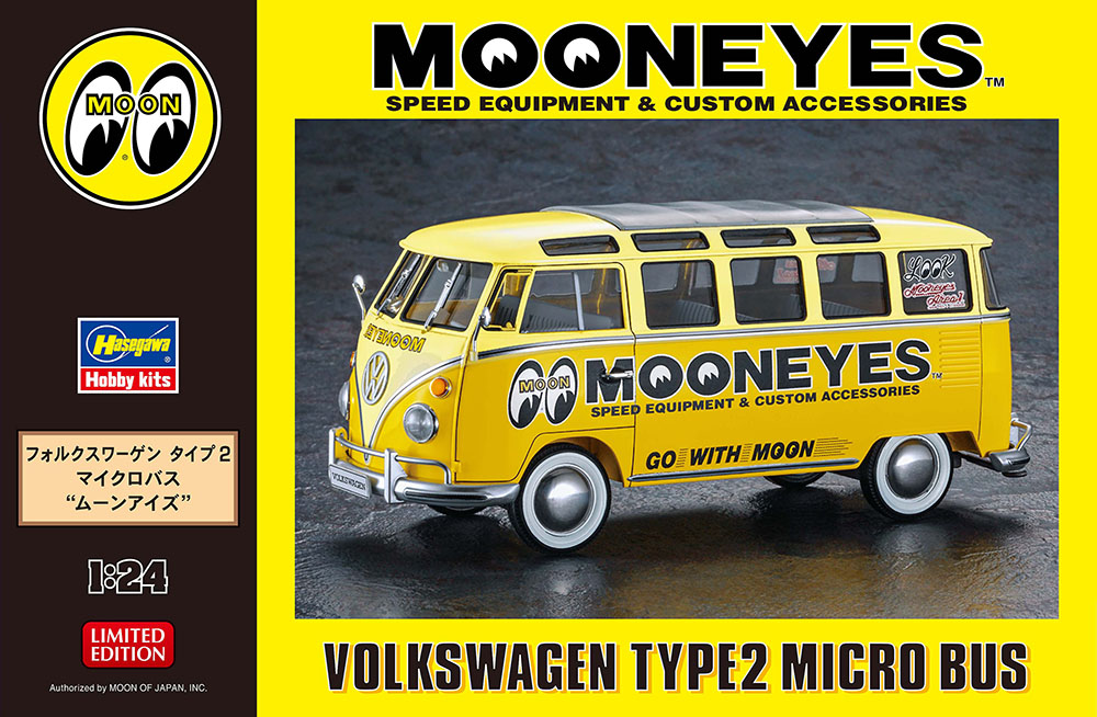 Hasegawa 1/24 VW Type 2 Micro Bus Moon | 4967834204775