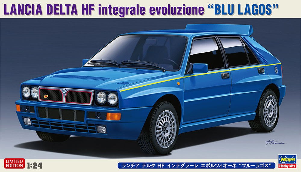 Hasegawa 1/24 Lancia Delta HF Integrale Evoluzione 'Blue Lagos' | 4967834204812