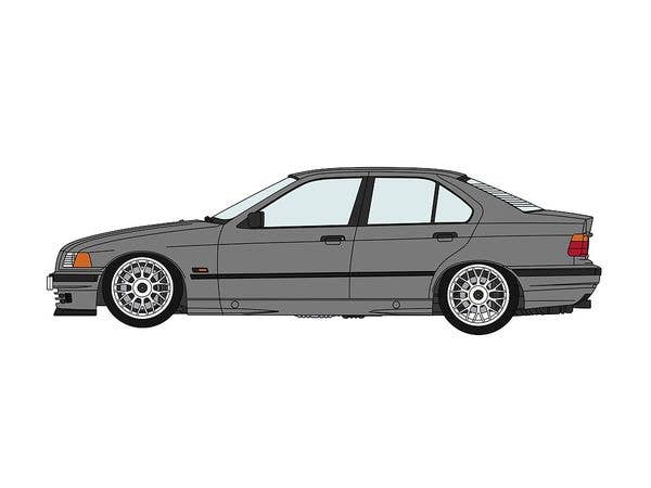 Hasegawa 1/24 BMW 320i with Chin Spoiler | 4967834204911