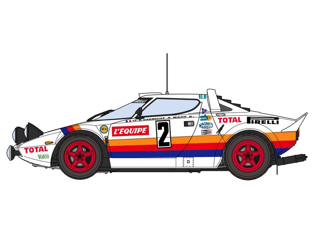 Hasegawa 1/24 Lancia Stratos HF 1981 Tour de France | 4967834204997