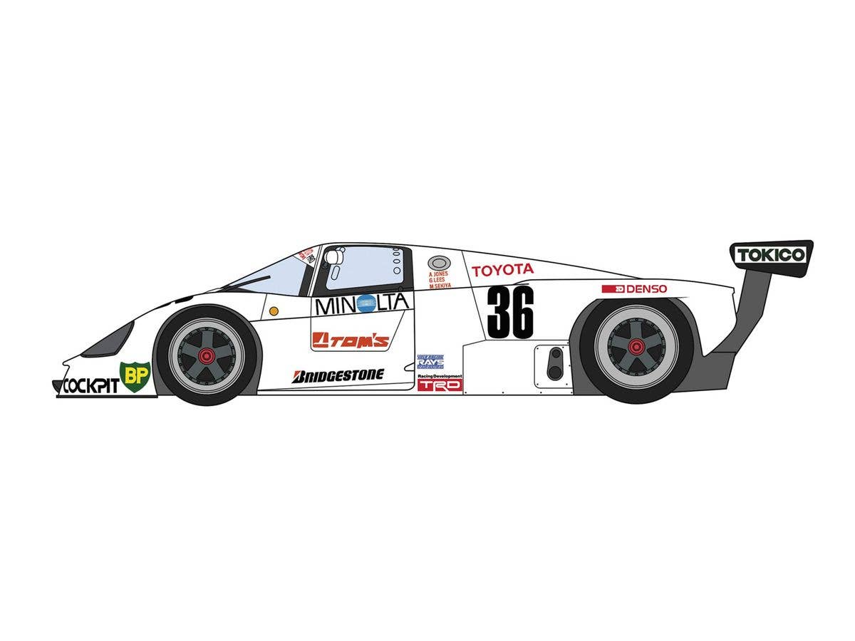 Hasegawa 1/24 Toyota 87C 1987 Shakedown | 4967834205000
