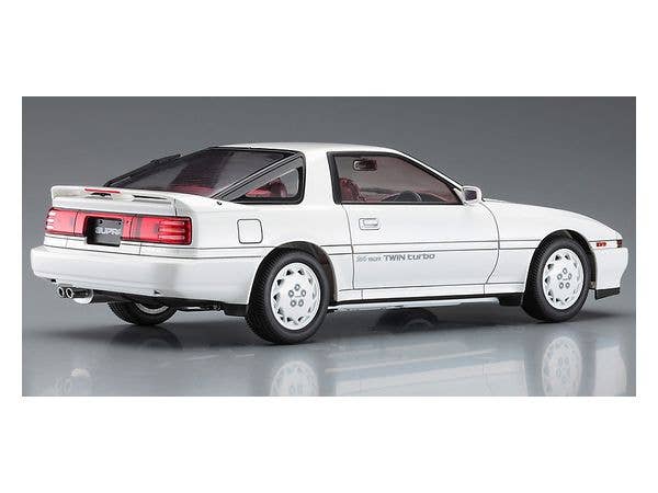 Hasegawa 1/24 TOYOTA SUPRA A70 GT TWIN TURBO 1989 WHITE PACKAGE | 4967834205048