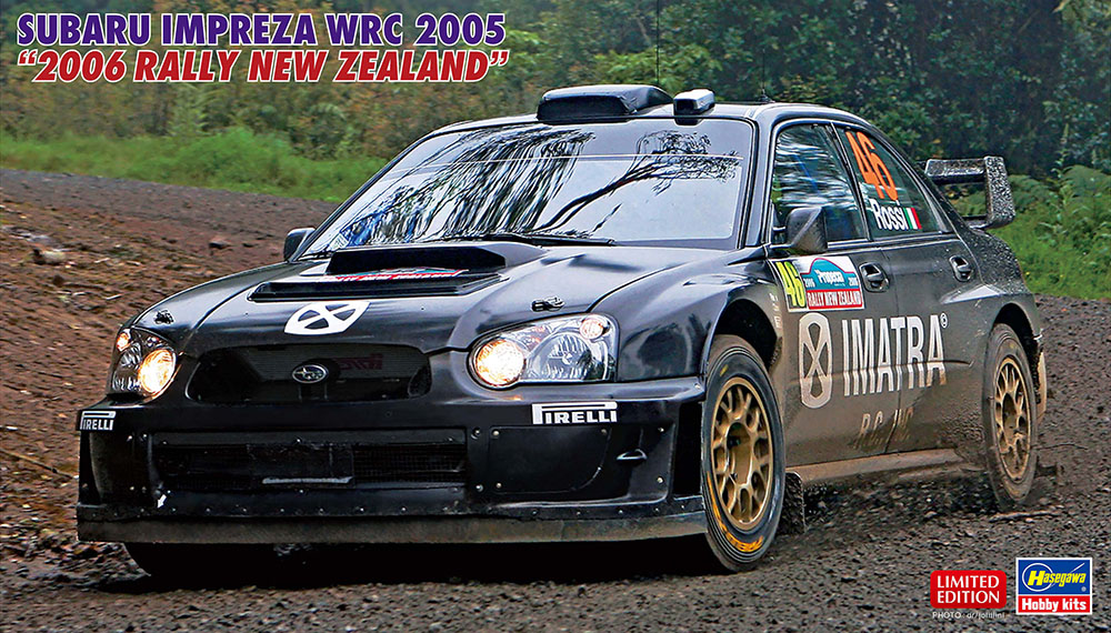 Hasegawa 1/24 Subaru Impreza WRC 2005 '2006 Rally New Zealand' | 4967834205062