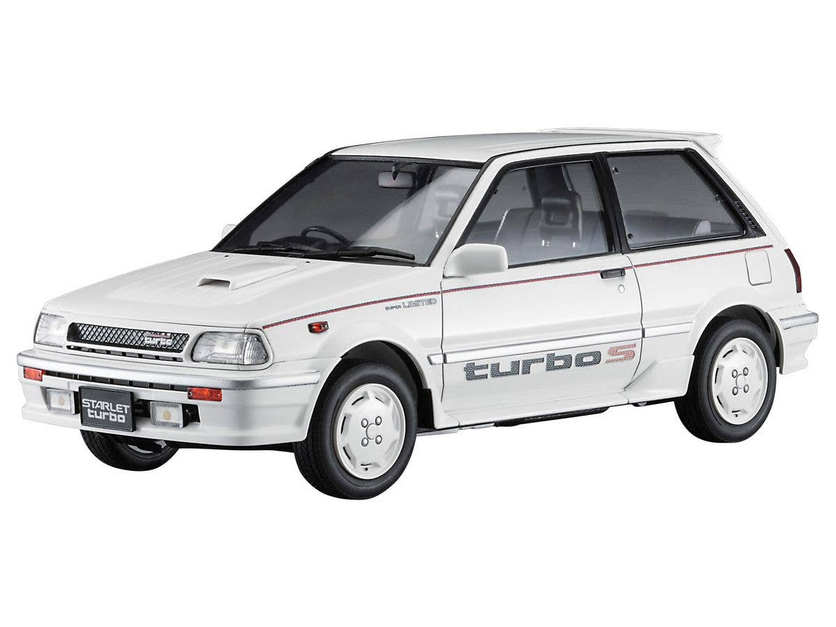 Hasegawa 1/24 Toyota Starlet EP71 Turbo-S (3 Door) Middle Version Super-Limited | 4967834205086