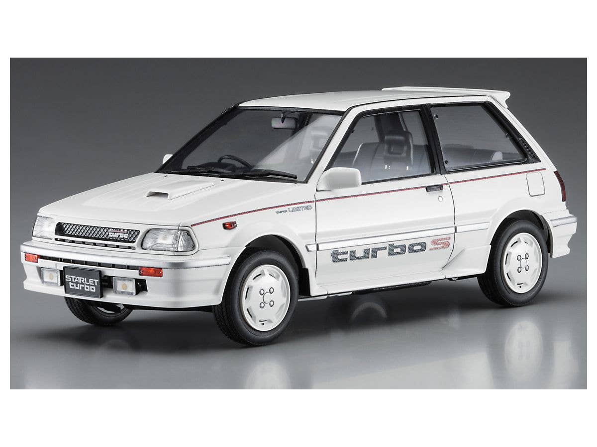 Hasegawa 1/24 Toyota Starlet EP71 Turbo-S (3 Door) Middle Version Super-Limited | 4967834205086