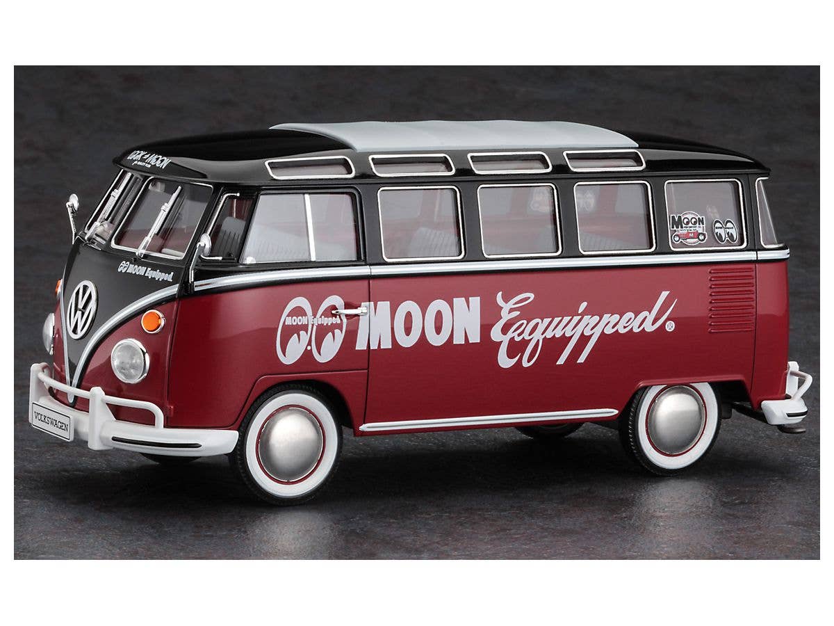 Hasegawa 1/24 Volkswagen Type 2 Micro Bus 'Moon Equipped' | 4967834205246
