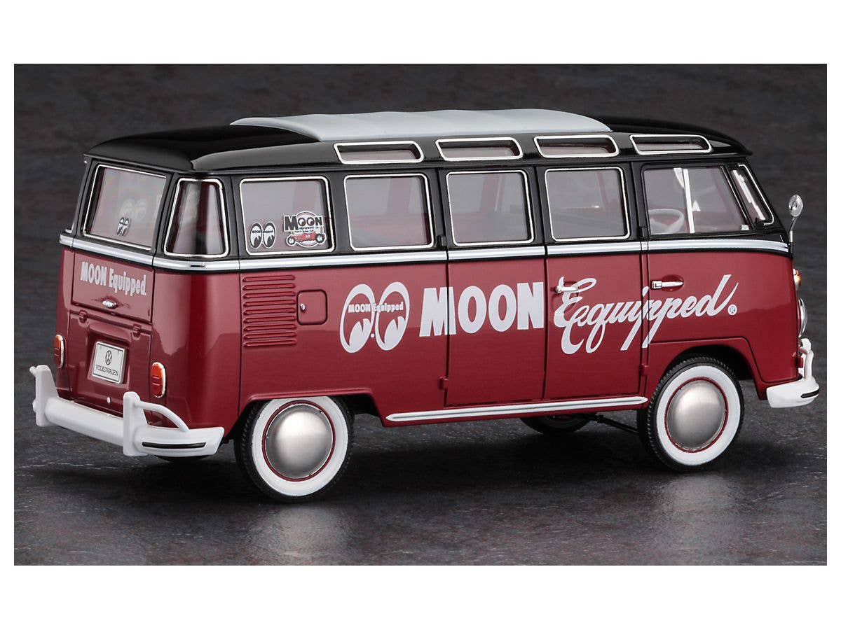 Hasegawa 1/24 Volkswagen Type 2 Micro Bus 'Moon Equipped' | 4967834205246