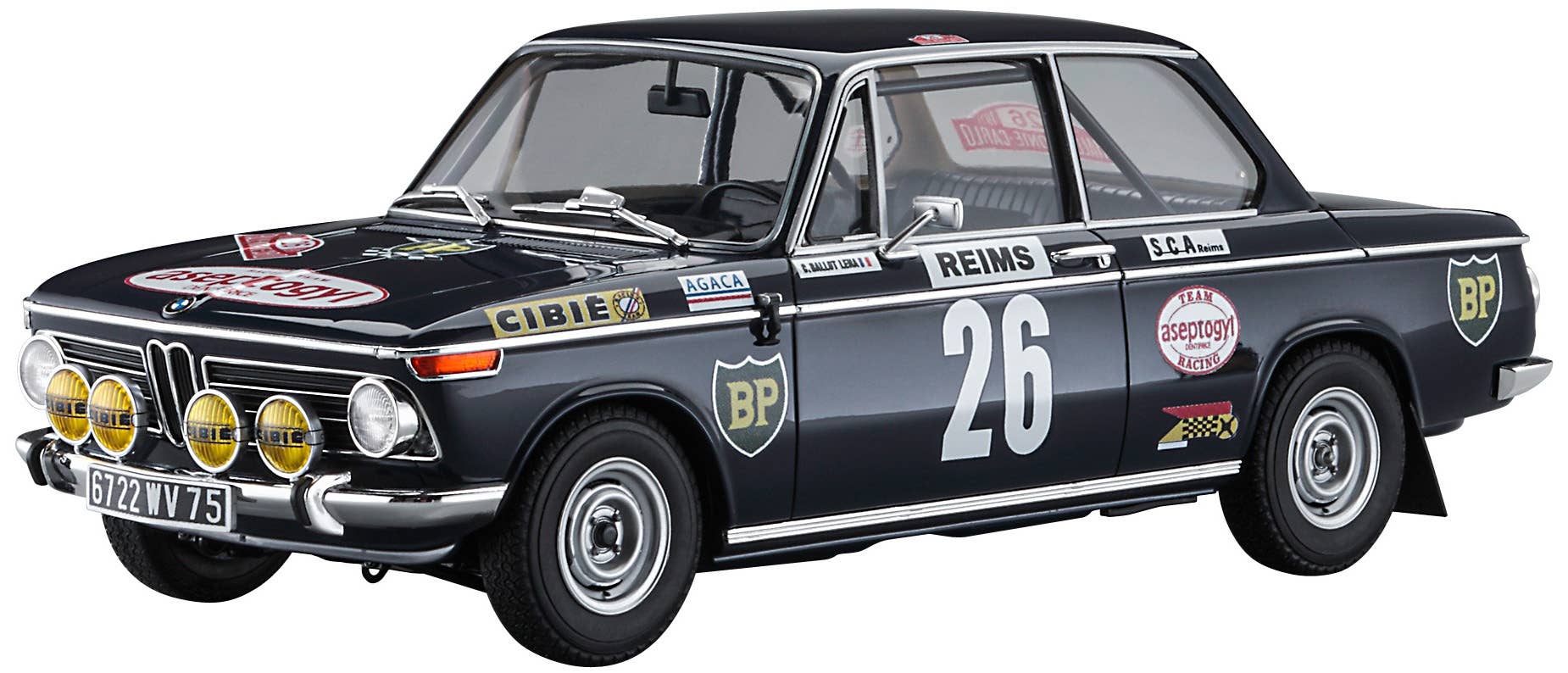 Hasegawa 1/24 BMW 2002 TI '1971 Monte-Carlo Rally' | 4967834205406
