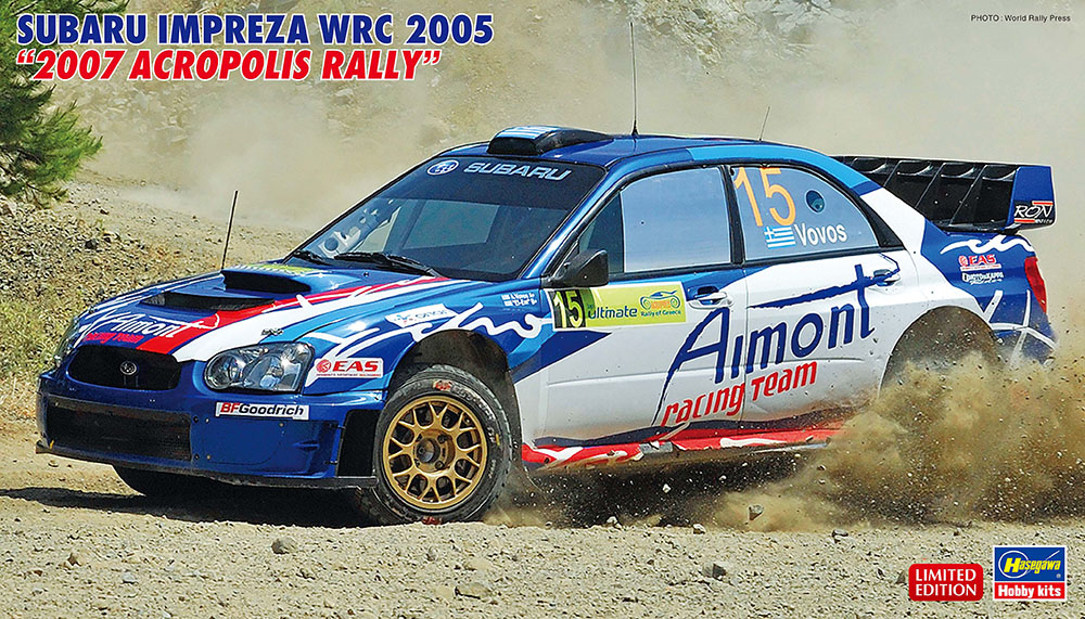 Hasegawa 1/24 Subaru Impreza WRC 2005 "2007 Acropolis Rally" | 4967834205581