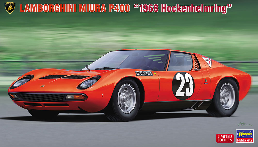 Hasegawa 1/24 Lamborghini Miura P400 "1968 Hockenheimring" | 4967834205673