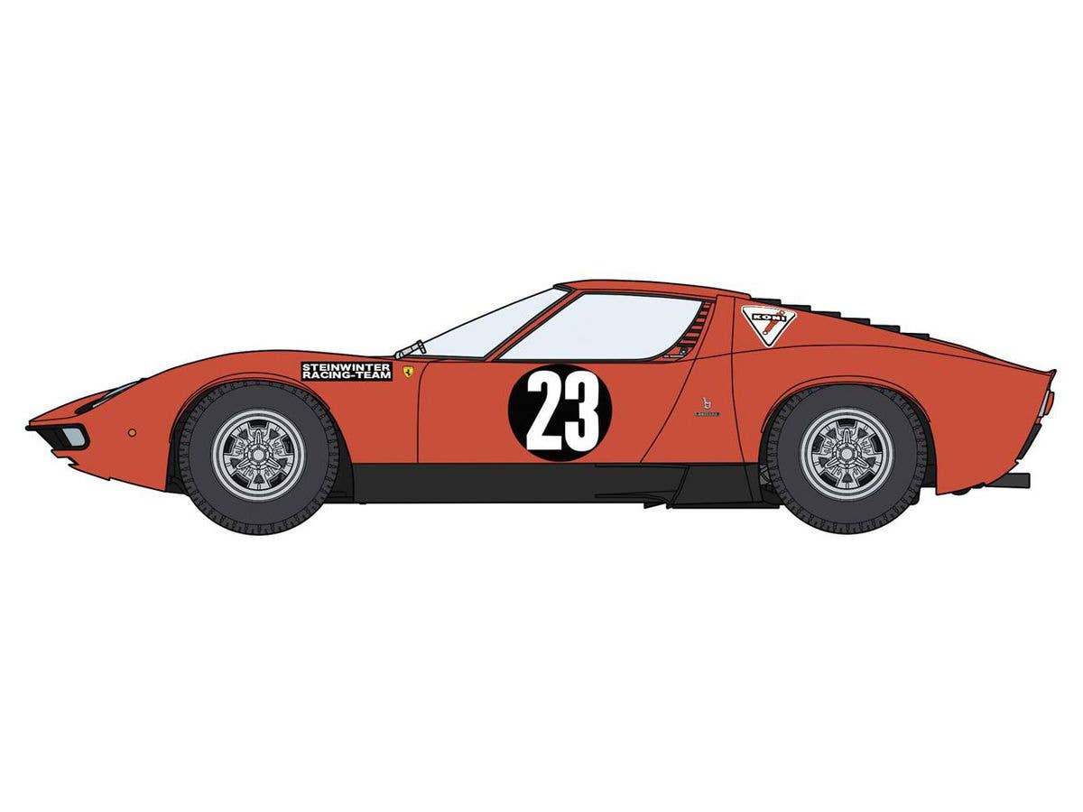 Hasegawa 1/24 Lamborghini Miura P400 "1968 Hockenheimring" | 4967834205673