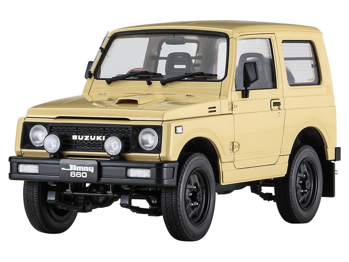 Hasegawa 1/24 Suzuki Jimny (JA11-1) w/Wood Steering Wheel | 4967834205680
