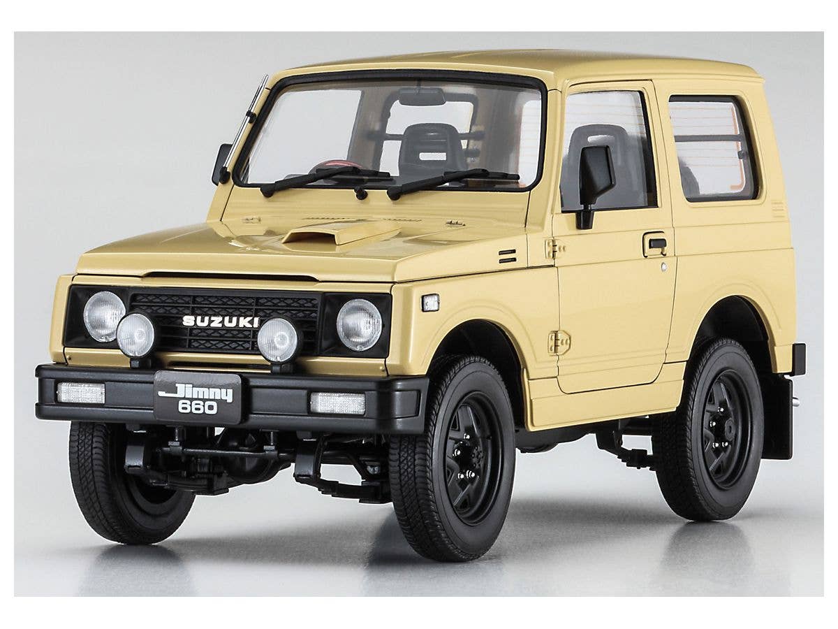 Hasegawa 1/24 Suzuki Jimny (JA11-1) w/Wood Steering Wheel | 4967834205680