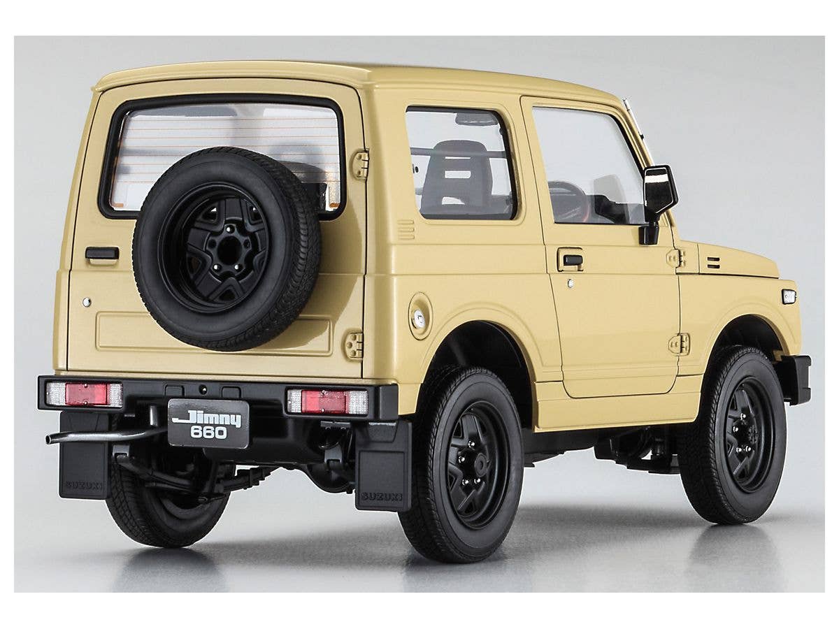 Hasegawa 1/24 Suzuki Jimny (JA11-1) w/Wood Steering Wheel | 4967834205680