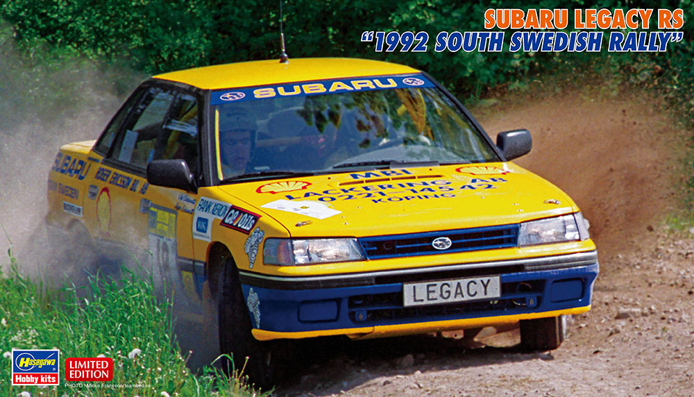 Hasegawa 1/24 Subaru Legacy RS 1992 South Swedish Rally Car | 4967834206021