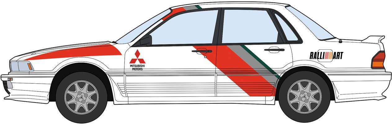Hasegawa 1/24 MITSUBISHI GALANT 2.0 DOHC TURBO VR-4 RS | 4967834206274