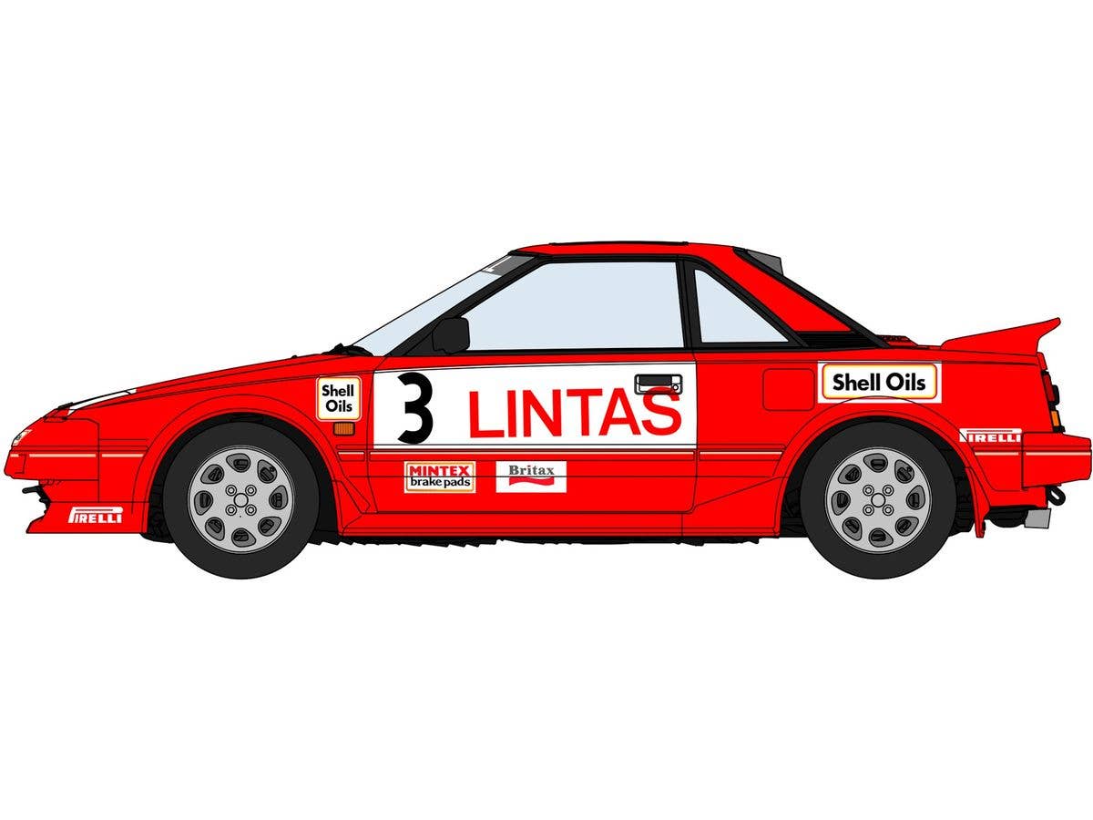 Hasegawa 1/24 TOYOTA MR2 (AW11) LATE VERSION 1986 RALLY SPRINT WINNER | 4967834206380