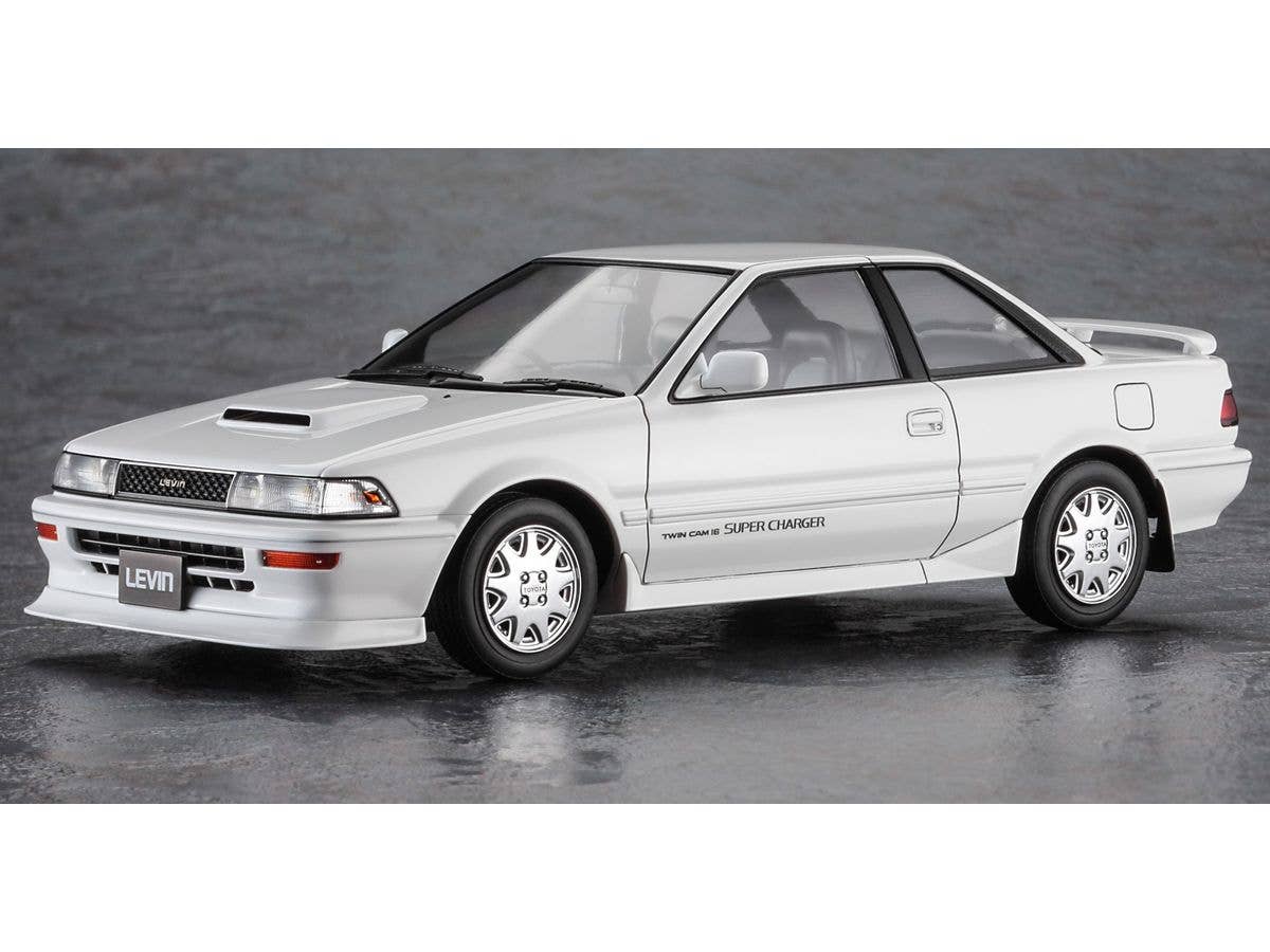 Hasegawa 1/24 TOYOTA COROLLA LEVIN AE92 GT-Z LATE VERSION w/LIP SPOILER | 4967834206557