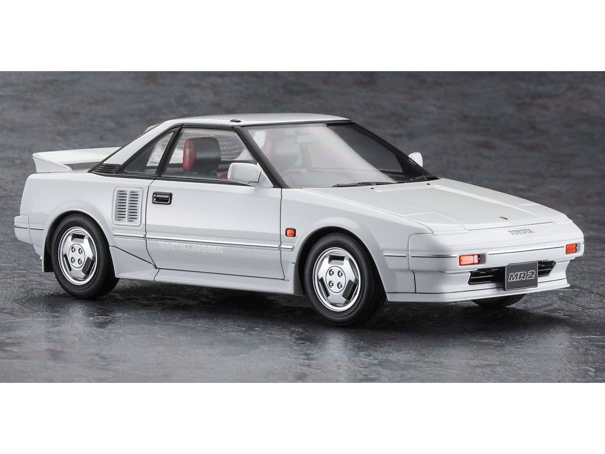 Hasegawa 1/24 TOYOTA MR2 (AW11) EARLY VERSION WHITE LANNER | 4967834206564