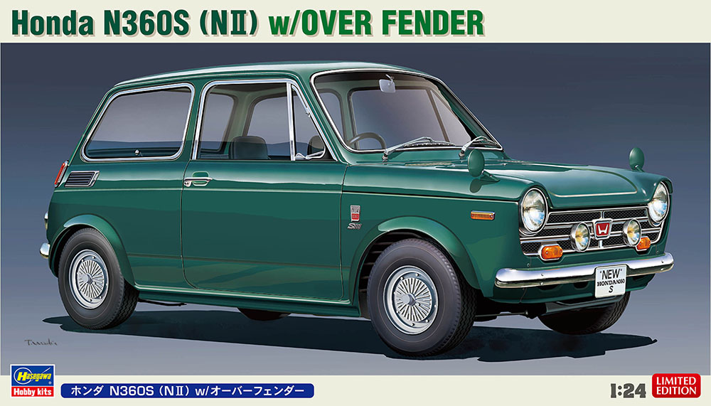 Hasegawa 1/24 Honda N360S (N II) w/OVER FENDER | 4967834206595