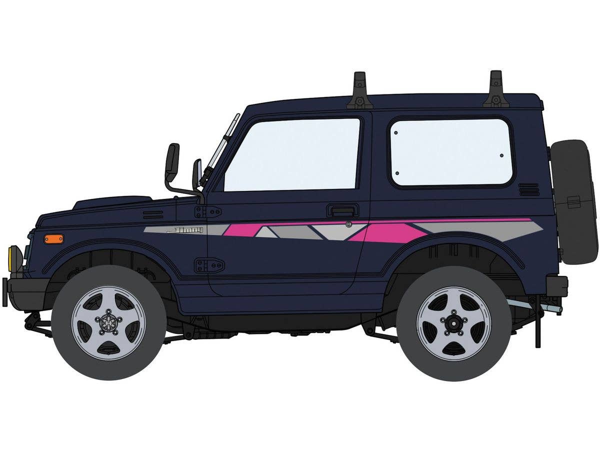 Hasegawa 1/24 SUZUKI JIMNY (JA11-3) w/BASE CARRIER | 4967834207448
