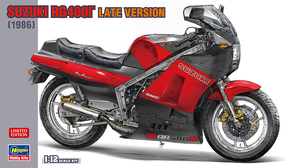 Hasegawa 1/12 Suzuki RG400 Late Version | 4967834217287