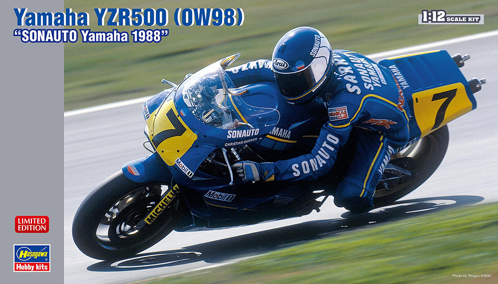 Hasegawa 1/12 Yamaha YZR500 (0W98) "SONAUTO YAMAHA 1988" | 4967834217522