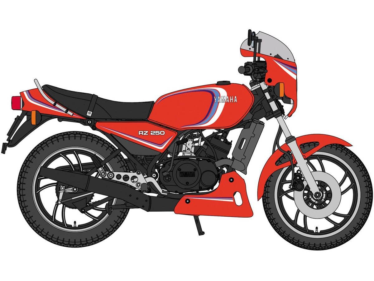 Hasegawa 1/12 Yamaha RZ250 (4L3) "YSP" w/Cowl (1982) | 4967834217706