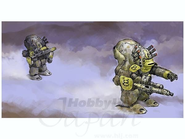 Hasegawa 1/20  ROBOT BATTLE V(Five) Maschinen Krieger Ma.K. 44 Type MK44 AMMOKNIGHTS (Smartgun Equipment Type & Fixed Armgun Type)  (Two kits in the box) | 4967834641075