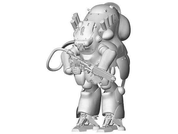 Hasegawa 1/20 Robot Battle V(Five) Maschinen Krieger Space Type MK44 Ausf.G Ghost Knight | 4967834641273
