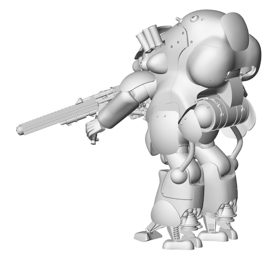 Hasegawa 1/20 Robot Battle V(Five) Maschinen Krieger Space Type MK44 Ausf.G Ghost Knight