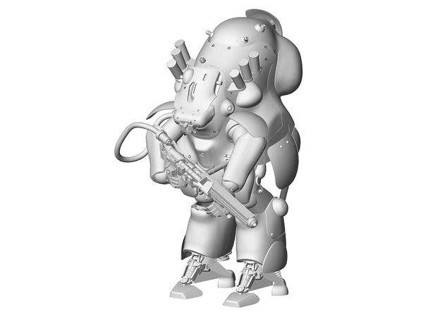 Hasegawa 1/20 Robot Battle V(Five) Maschinen Krieger Space Type MK44 Ausf.G Ghost Knight | 4967834641273