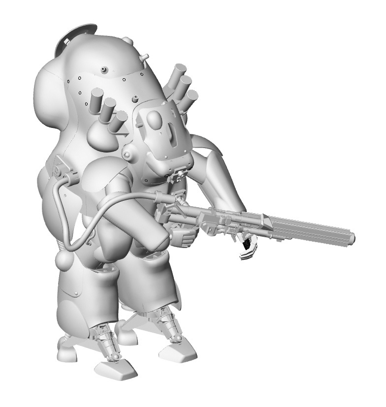Hasegawa 1/20 Robot Battle V(Five) Maschinen Krieger Space Type MK44 Ausf.G Ghost Knight