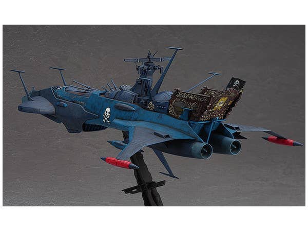 Hasegawa 1/1500 Captain Harlock Space Pirate Battleship Arcadia "Second Ship" (Phantom Death Shadow conversion) | 4967834647121