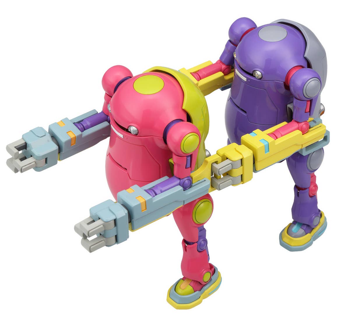Hasegawa 1/35 MechatroWeGo No. 07 Power Arm Purple & Pink | 4967834647541