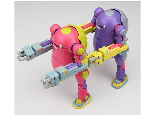 Hasegawa 1/35 MechatroWeGo No. 07 Power Arm Purple & Pink | 4967834647541
