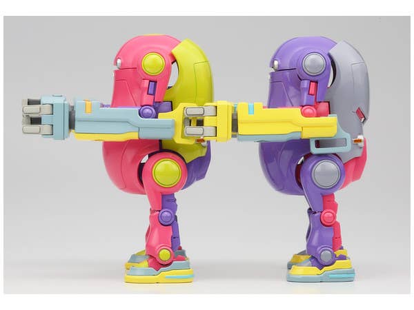 Hasegawa 1/35 MechatroWeGo No. 07 Power Arm Purple & Pink | 4967834647541