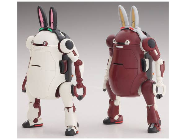 Hasegawa 1/35 MechatroWeGo No.10 Animal Retro & Azuki (Two kits in the box) | 4967834647633