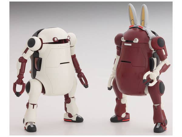 Hasegawa 1/35 MechatroWeGo No.10 Animal Retro & Azuki (Two kits in the box) | 4967834647633