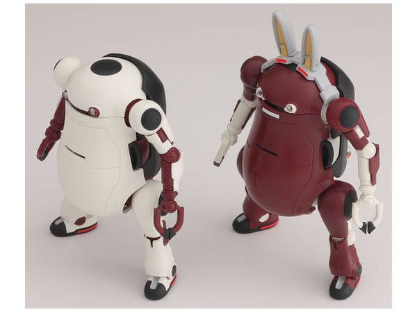 Hasegawa 1/35 MechatroWeGo No.10 Animal Retro & Azuki (Two kits in the box) | 4967834647633