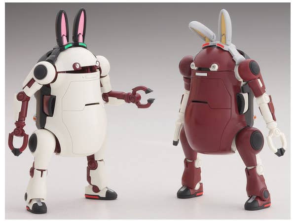 Hasegawa 1/35 MechatroWeGo No.10 Animal Retro & Azuki (Two kits in the box) | 4967834647633