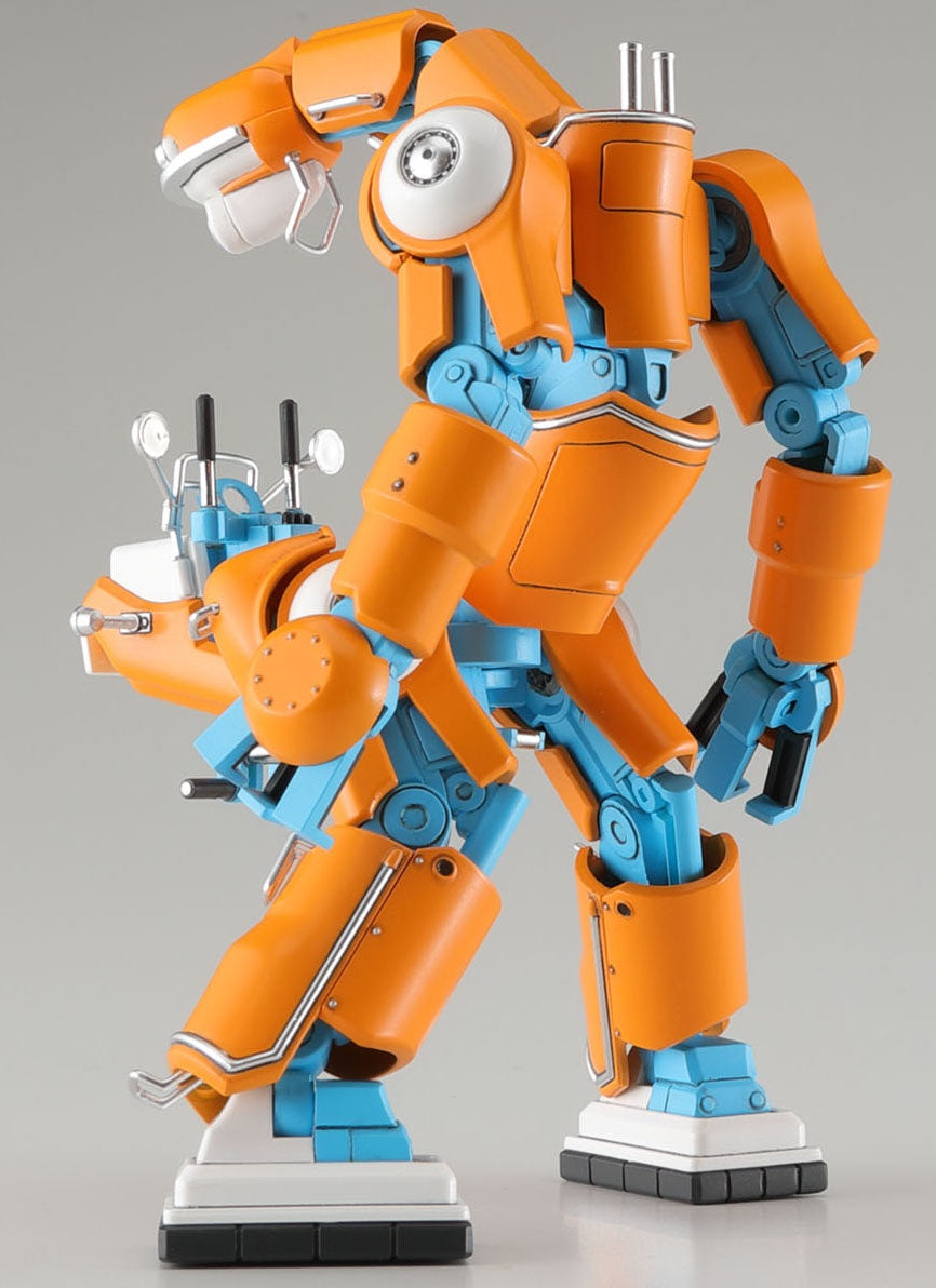 Hasegawa 1/35 Mechatrochubu 01 No.02 'Orange & Sky Blue' (Two Kits In The Box) | 4967834647916