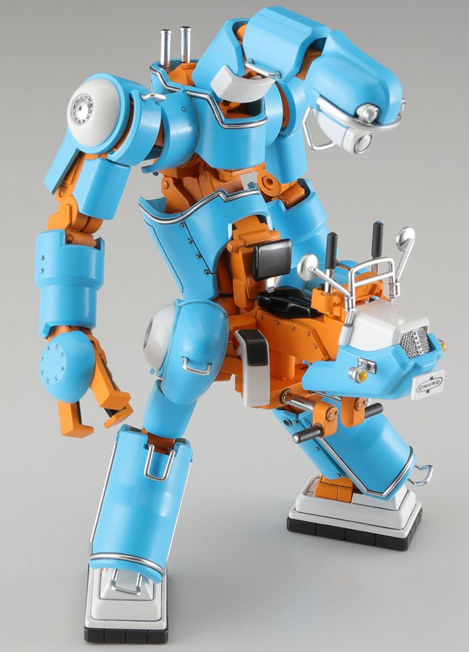 Hasegawa 1/35 Mechatrochubu 01 No.02 'Orange & Sky Blue' (Two Kits In The Box) | 4967834647916